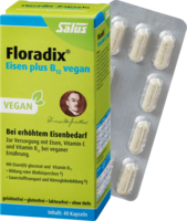 FLORADIX Eisen plus B12 vegan Kapseln