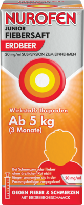 NUROFEN Junior Fiebersaft Erdbeer 20 mg/ml